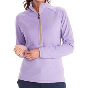 NEW MARMOT leconte fleece jacket in paisley purple